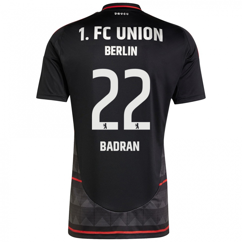 Niño Camiseta Ahmad Badran #22 Negro 2ª Equipación 2024/25 La Camisa