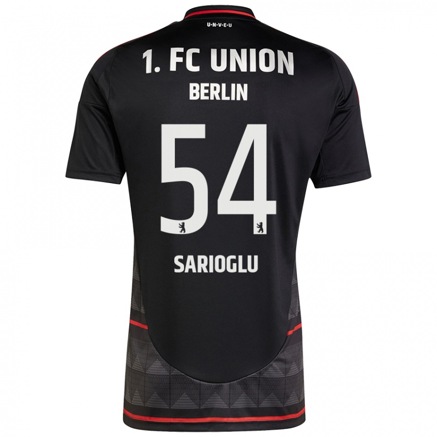 Niño Camiseta Defne Sarıoğlu #54 Negro 2ª Equipación 2024/25 La Camisa