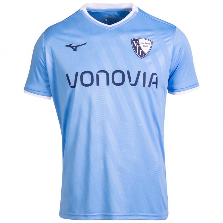 Niño Camiseta Pia Beyer #10 Azul Cielo 2ª Equipación 2024/25 La Camisa