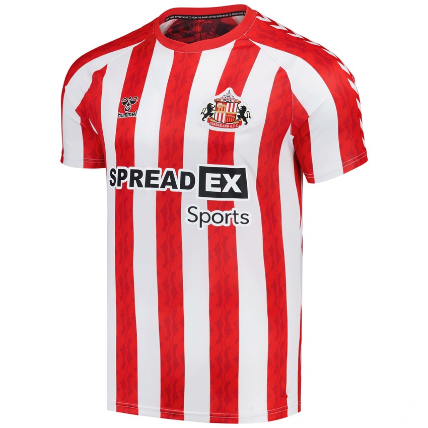 Hombre Camiseta Amy Goddard #15 Rojo Blanco 1ª Equipación 2024/25 La Camisa