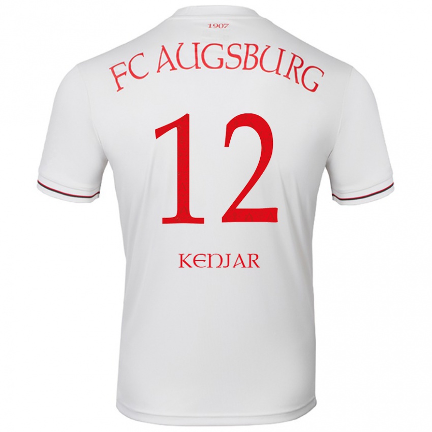 Hombre Camiseta Alen Kenjar #12 Blanco 1ª Equipación 2024/25 La Camisa