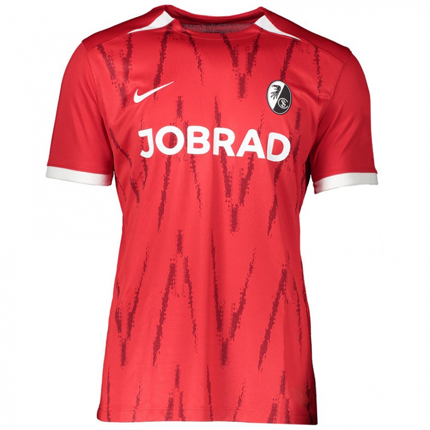 Hombre Camiseta Philipp Lienhart #3 Rojo 1ª Equipación 2024/25 La Camisa