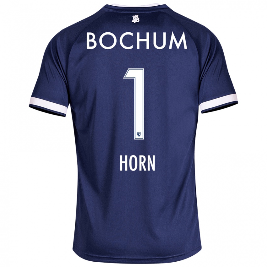 Hombre Camiseta Timo Horn #1 Azul Oscuro 1ª Equipación 2024/25 La Camisa