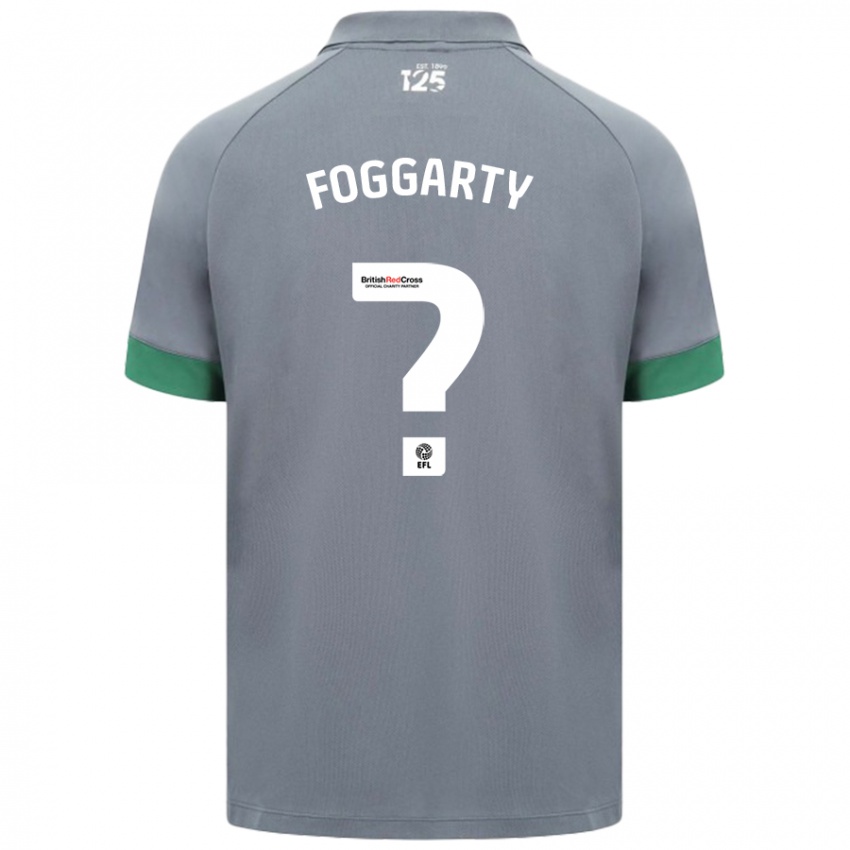 Hombre Camiseta Corey Foggarty #0 Gris Oscuro 2ª Equipación 2024/25 La Camisa