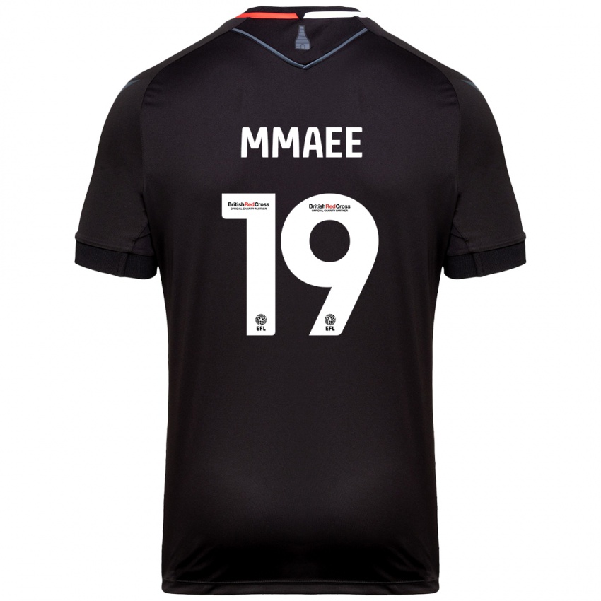 Hombre Camiseta Ryan Mmaee #19 Negro 2ª Equipación 2024/25 La Camisa