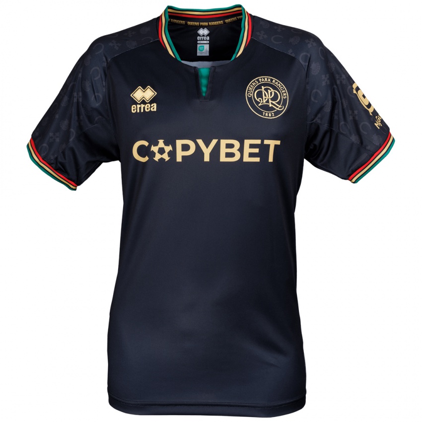 Hombre Camiseta Conor Clark #0 Azul Marino Oscuro 2ª Equipación 2024/25 La Camisa