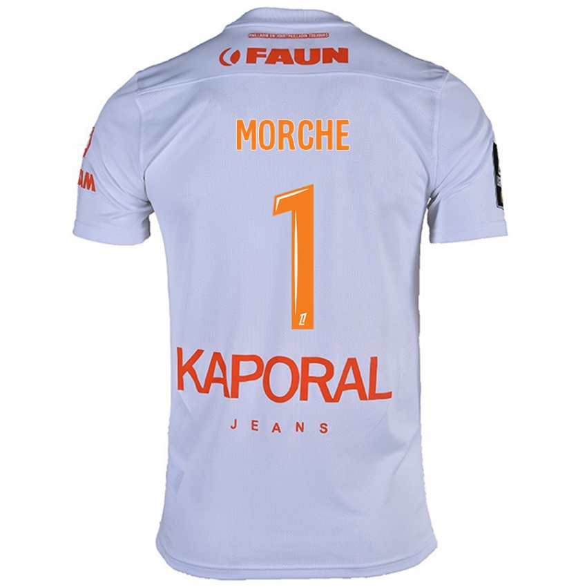 Hombre Camiseta Cosette Morché #1 Blanco 2ª Equipación 2024/25 La Camisa