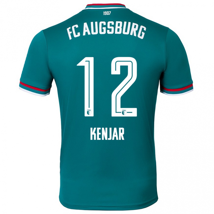 Hombre Camiseta Alen Kenjar #12 Verde Oscuro 2ª Equipación 2024/25 La Camisa