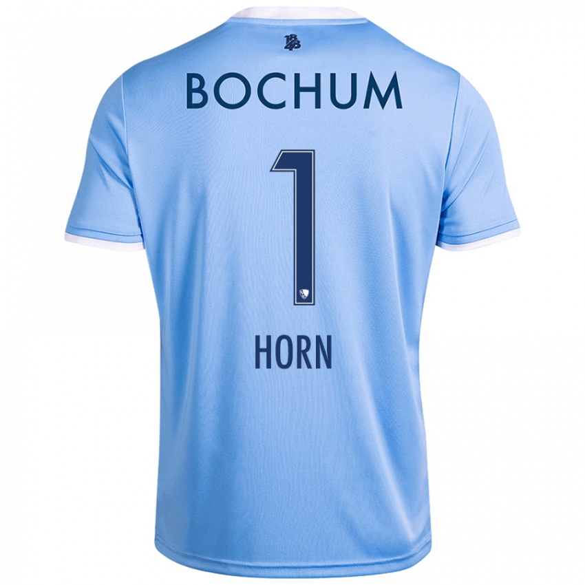 Hombre Camiseta Timo Horn #1 Azul Cielo 2ª Equipación 2024/25 La Camisa