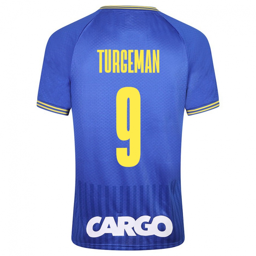 Mujer Camiseta Dor Turgeman #9 Blanco 2ª Equipación 2024/25 La Camisa