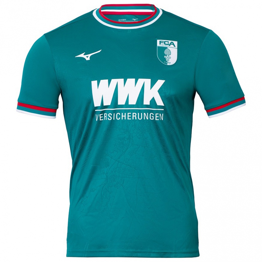 Mujer Camiseta Marius Wolf #11 Verde Oscuro 2ª Equipación 2024/25 La Camisa