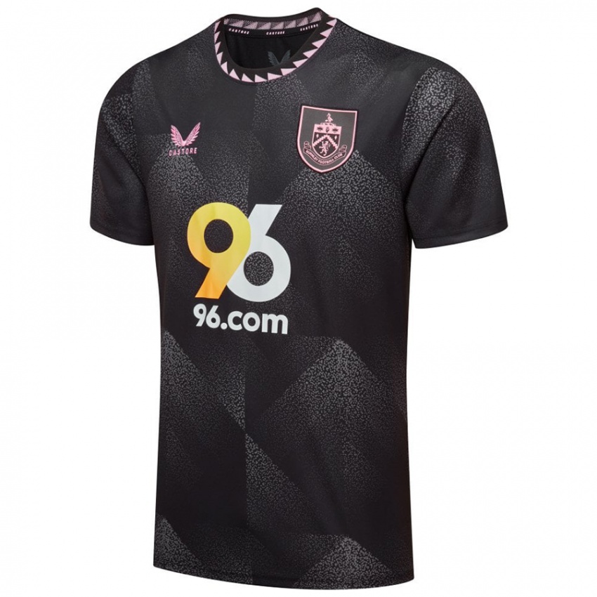 Mujer Camiseta Kirstie Levell #28 Negro 2ª Equipación 2024/25 La Camisa