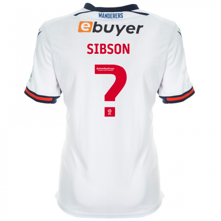 Niño Camiseta Holly Sibson #0 Blanco 1ª Equipación 2024/25 La Camisa