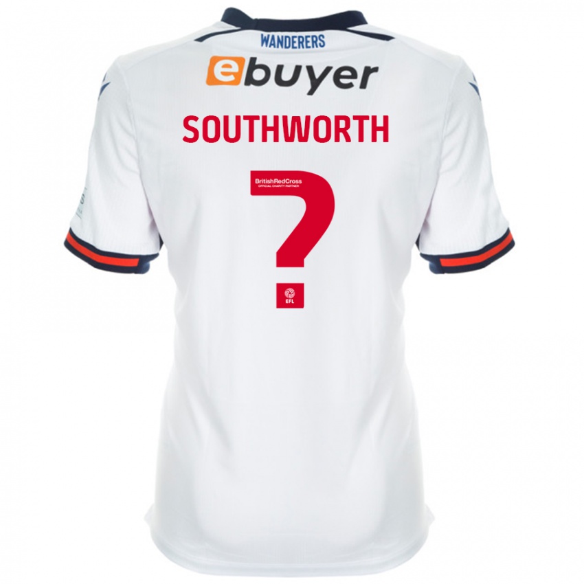 Niño Camiseta Ellie Southworth #0 Blanco 1ª Equipación 2024/25 La Camisa