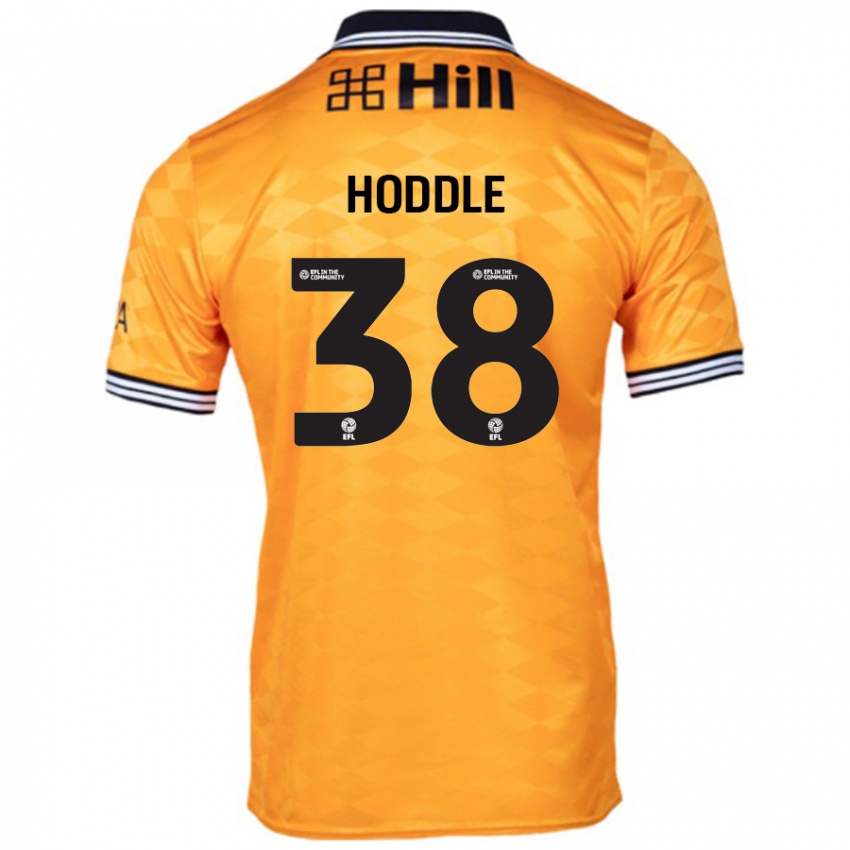 Niño Camiseta George Hoddle #38 Naranja 1ª Equipación 2024/25 La Camisa