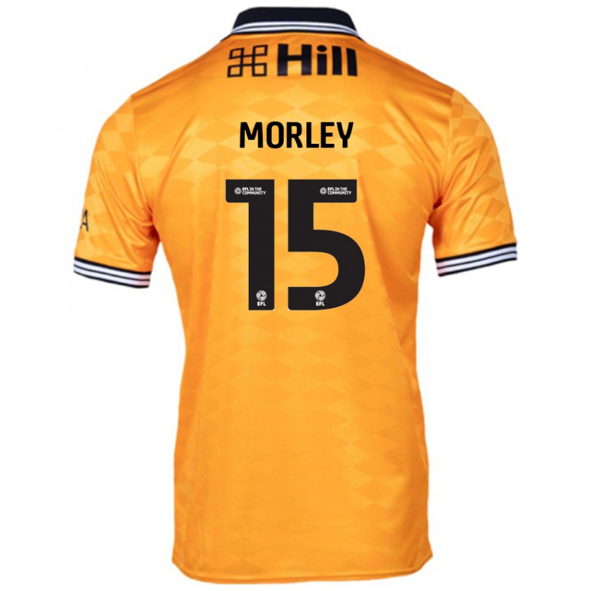 Niño Camiseta Jess Morley #15 Naranja 1ª Equipación 2024/25 La Camisa