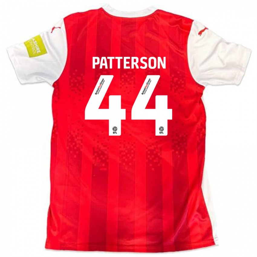 Niño Camiseta Phoenix Patterson #44 Rojo Blanco 1ª Equipación 2024/25 La Camisa