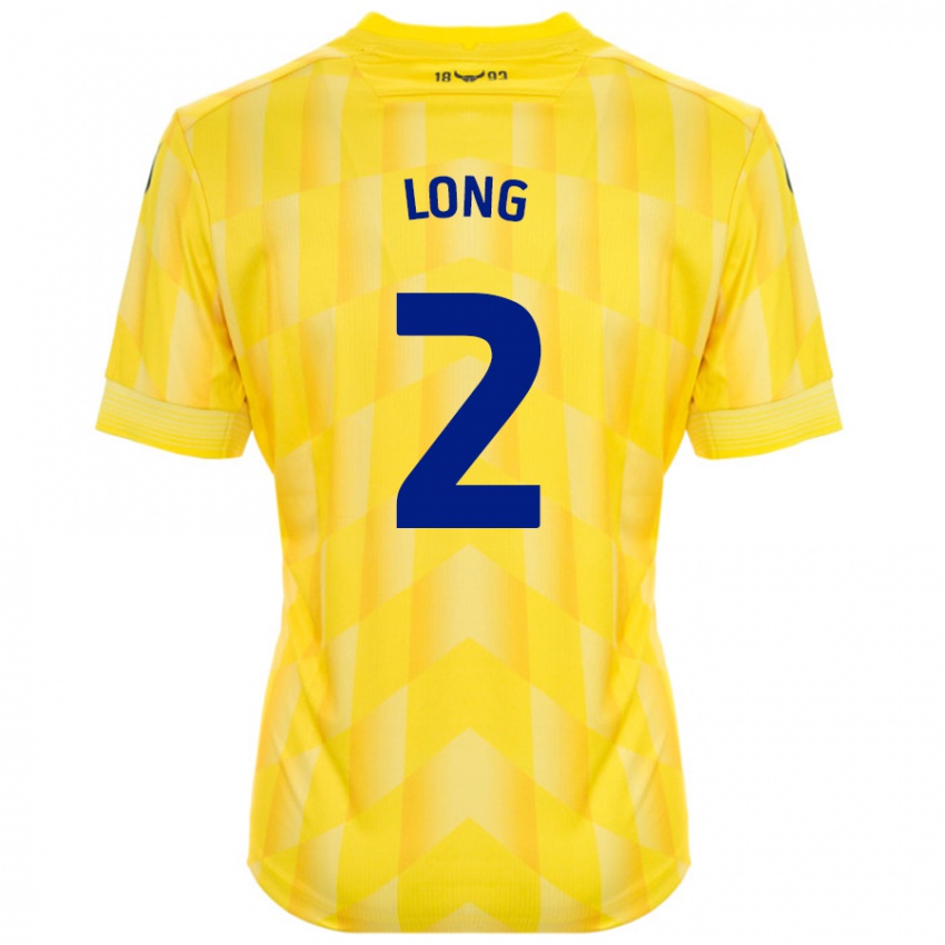 Niño Camiseta Sam Long #2 Amarillo 1ª Equipación 2024/25 La Camisa