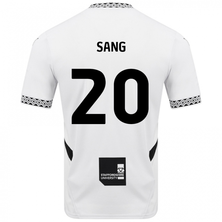 Niño Camiseta Tom Sang #20 Blanco 1ª Equipación 2024/25 La Camisa