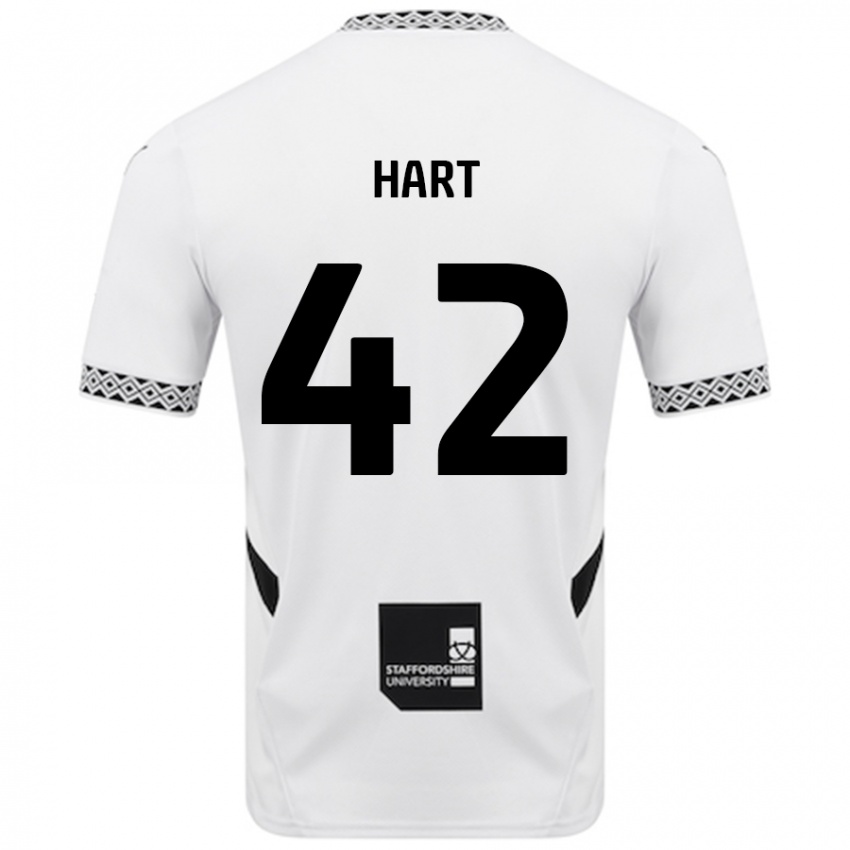 Niño Camiseta Sam Hart #42 Blanco 1ª Equipación 2024/25 La Camisa