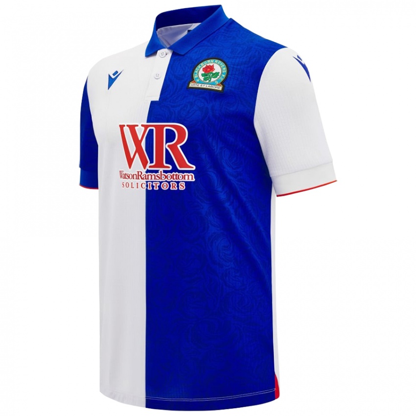 Niño Camiseta Kyle Mcfadzean #4 Azul Cielo Blanco 1ª Equipación 2024/25 La Camisa