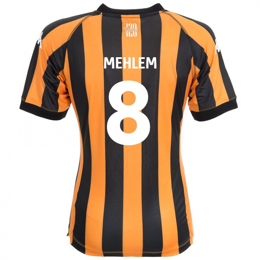 Niño Camiseta Marvin Mehlem #8 Negro Ámbar 1ª Equipación 2024/25 La Camisa