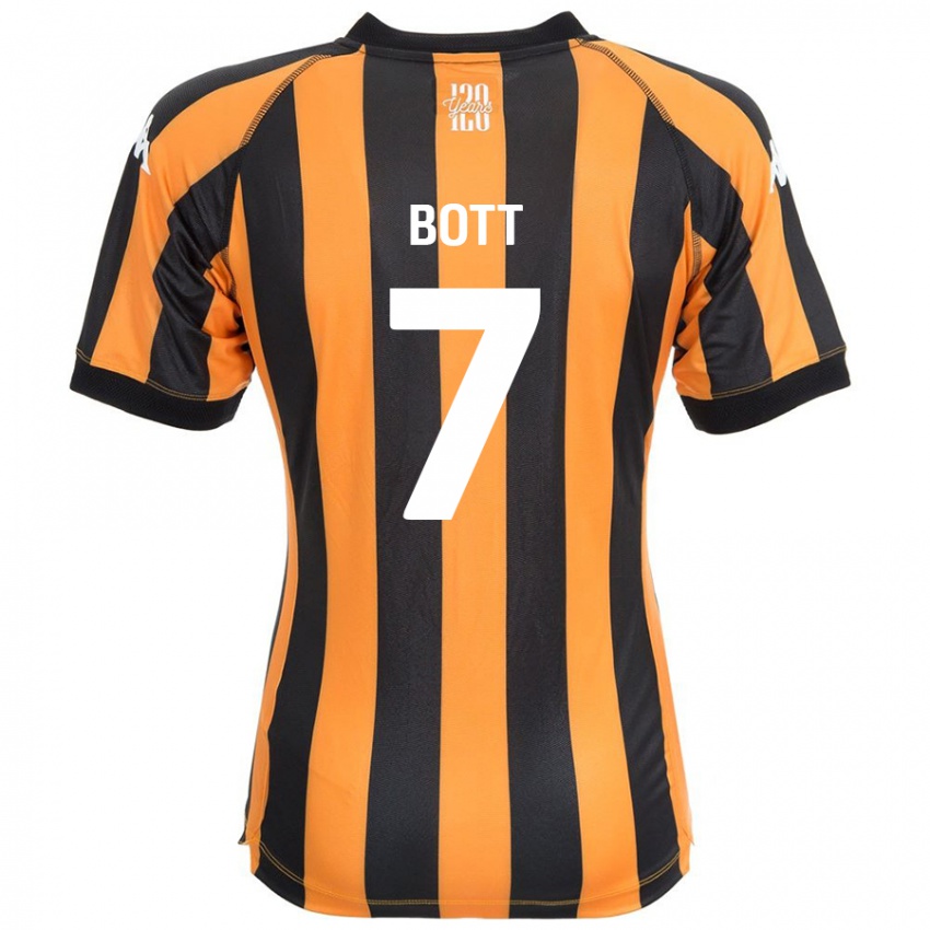 Niño Camiseta Liberty Bott #7 Negro Ámbar 1ª Equipación 2024/25 La Camisa