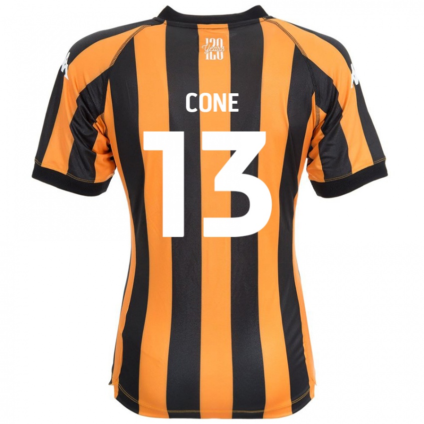 Niño Camiseta Sharla Cone #13 Negro Ámbar 1ª Equipación 2024/25 La Camisa