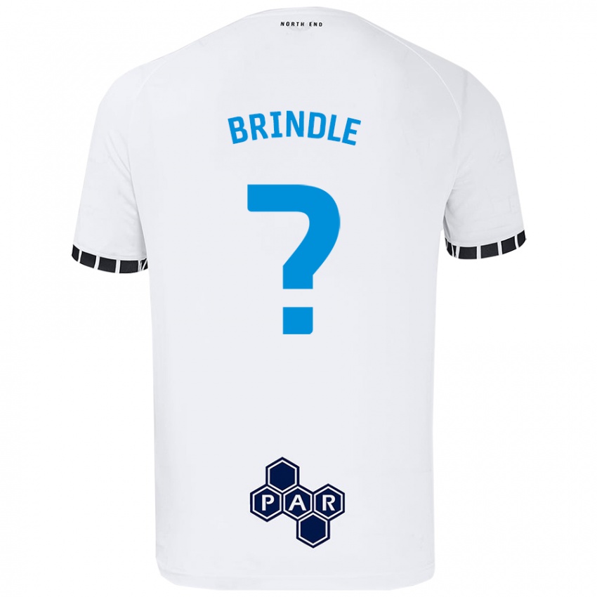 Niño Camiseta Jonny Brindle #0 Blanco 1ª Equipación 2024/25 La Camisa