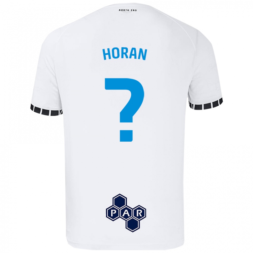 Niño Camiseta Ellis Horan #0 Blanco 1ª Equipación 2024/25 La Camisa