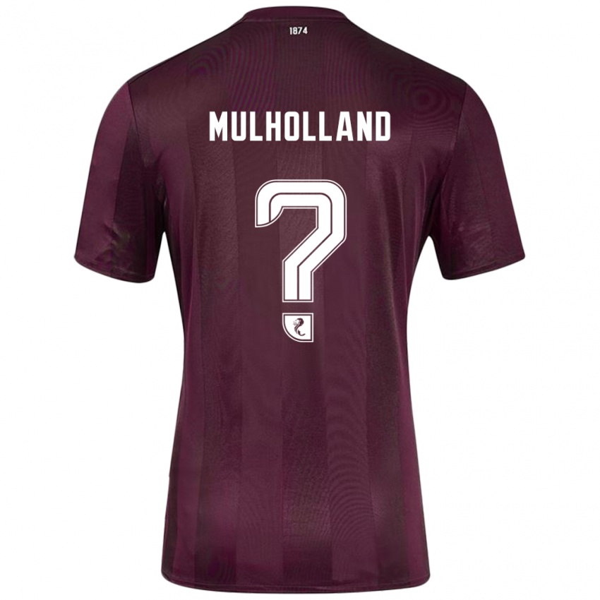 Niño Camiseta James Mulholland #0 Borgoña 1ª Equipación 2024/25 La Camisa