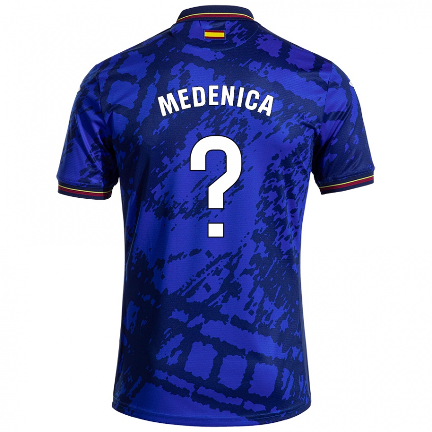 Niño Camiseta Djordjije Medenica #0 Azul Más Oscuro 1ª Equipación 2024/25 La Camisa