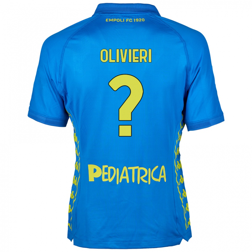 Niño Camiseta Alessandro Olivieri #0 Azul 1ª Equipación 2024/25 La Camisa