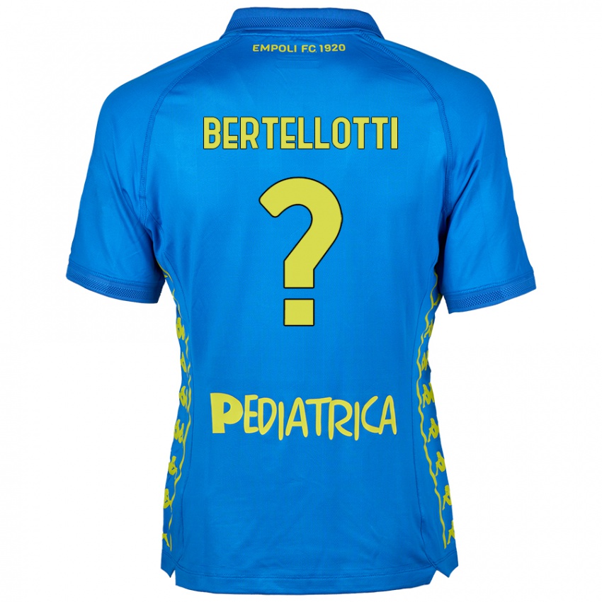 Niño Camiseta Giacomo Bertellotti #0 Azul 1ª Equipación 2024/25 La Camisa