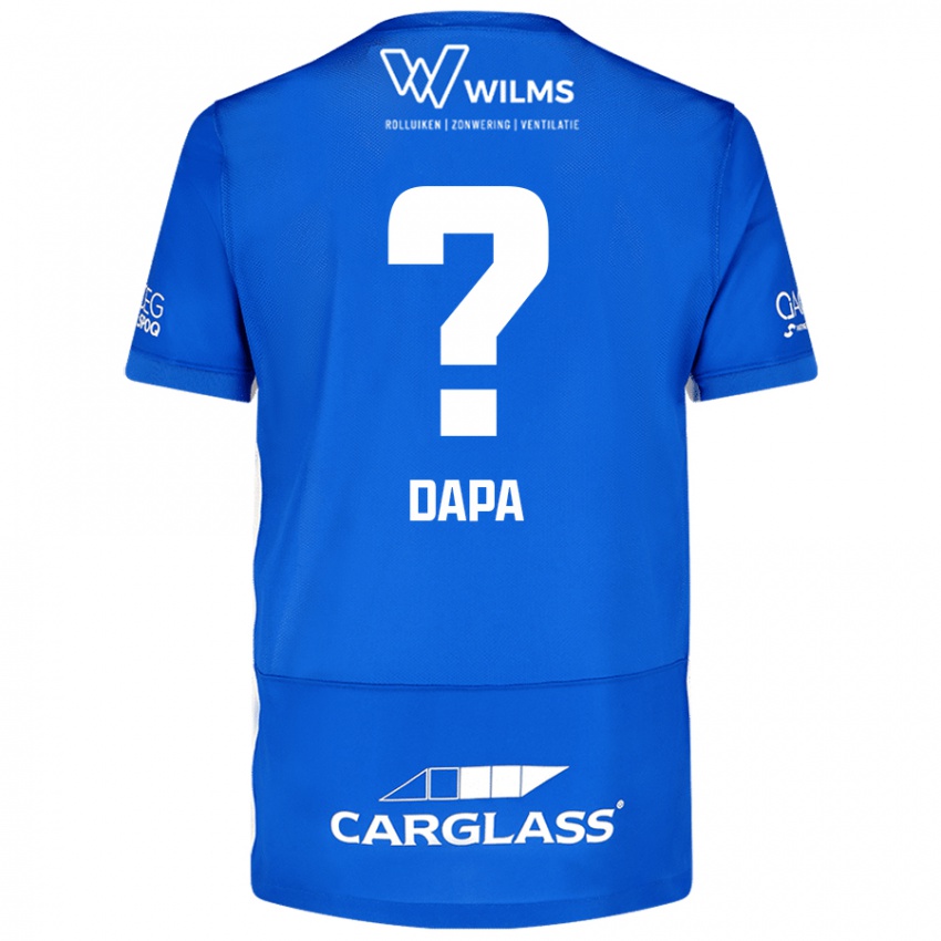 Niño Camiseta Melvyn Dapa #0 Azul 1ª Equipación 2024/25 La Camisa