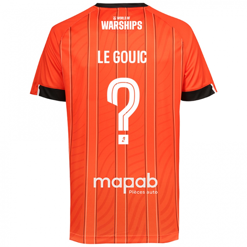 Niño Camiseta Bryan Le Gouic #0 Naranja 1ª Equipación 2024/25 La Camisa