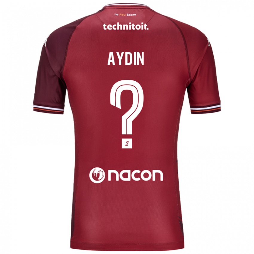 Niño Camiseta Oguzhan Aydin #0 Rojo Granata 1ª Equipación 2024/25 La Camisa