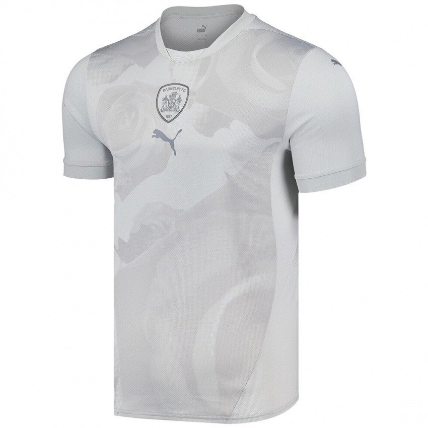 Niño Camiseta Matthew Craig #18 Gris Plata 2ª Equipación 2024/25 La Camisa