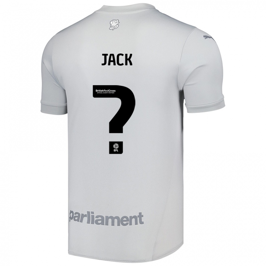 Niño Camiseta Jack Woodcock #0 Gris Plata 2ª Equipación 2024/25 La Camisa