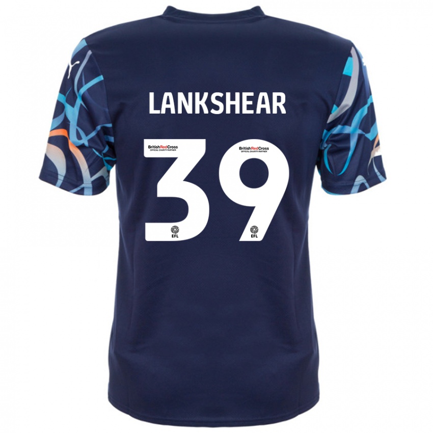 Niño Camiseta Alex Lankshear #39 Azul Marino 2ª Equipación 2024/25 La Camisa