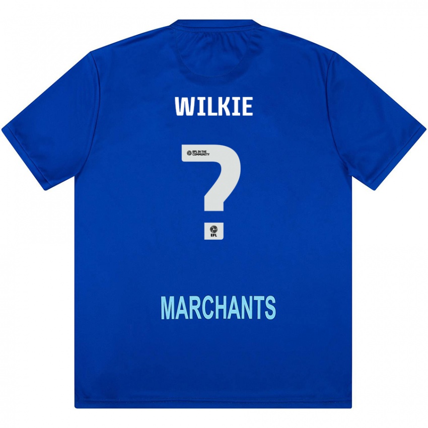 Niño Camiseta Alex Wilkie #0 Verde 2ª Equipación 2024/25 La Camisa