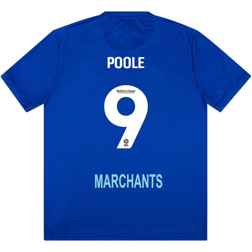 Niño Camiseta Phoebie Poole #9 Verde 2ª Equipación 2024/25 La Camisa