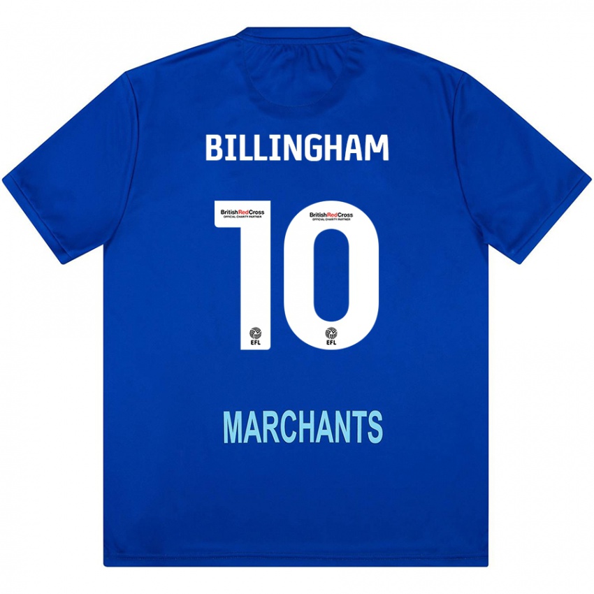 Niño Camiseta Lily Billingham #10 Verde 2ª Equipación 2024/25 La Camisa