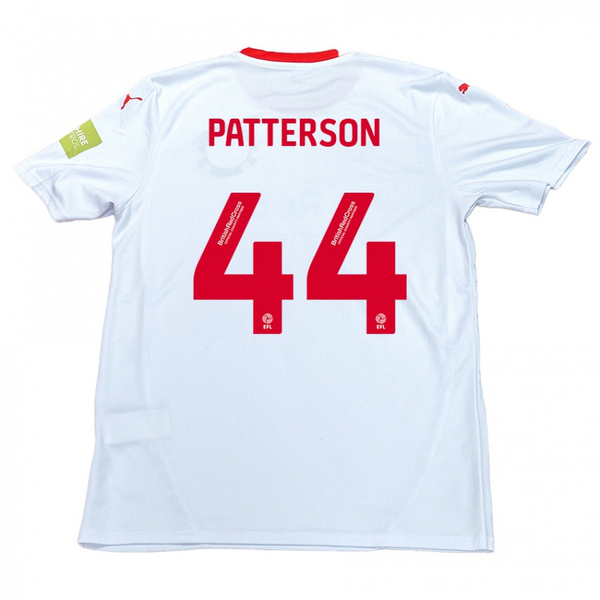 Niño Camiseta Phoenix Patterson #44 Blanco 2ª Equipación 2024/25 La Camisa