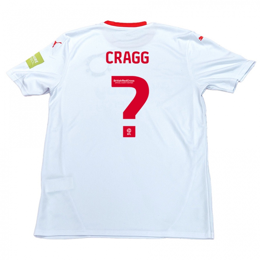 Niño Camiseta Rio Cragg #0 Blanco 2ª Equipación 2024/25 La Camisa