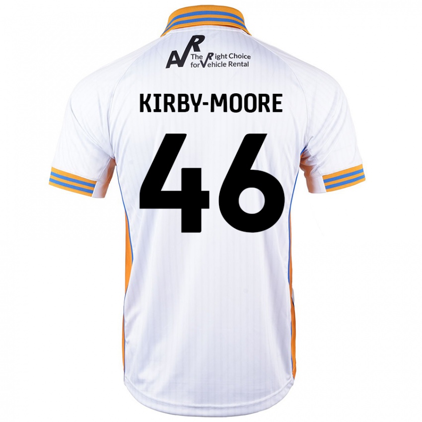 Niño Camiseta Harvey Kirby-Moore #46 Blanco 2ª Equipación 2024/25 La Camisa