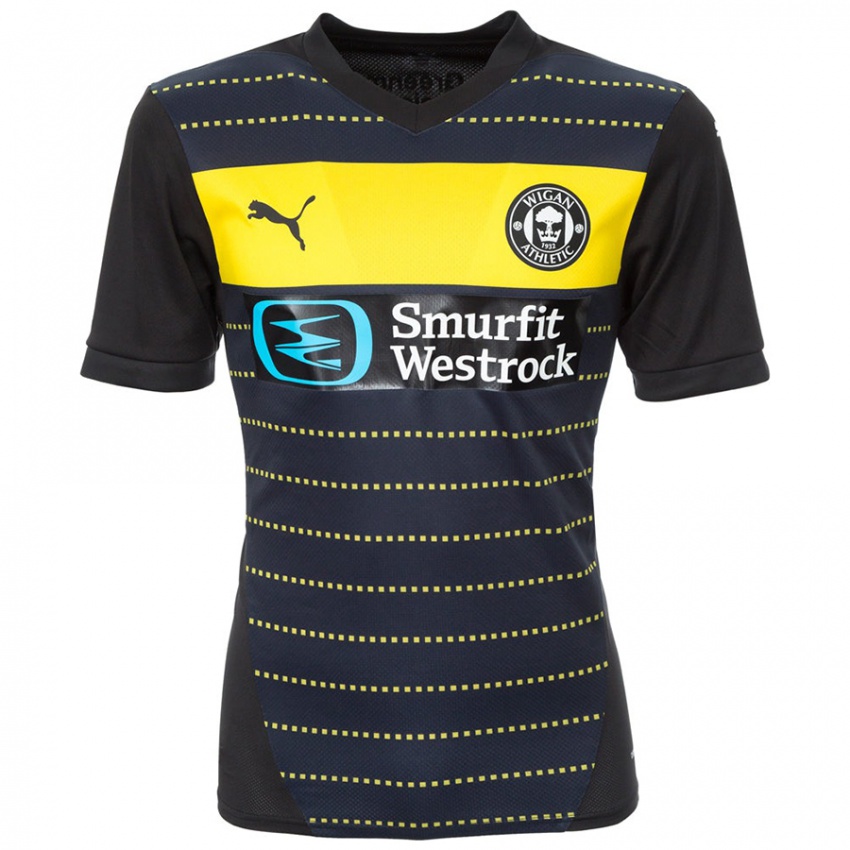 Niño Camiseta Matt Smith #8 Negro 2ª Equipación 2024/25 La Camisa