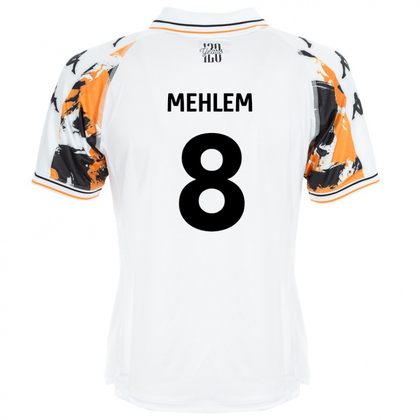 Niño Camiseta Marvin Mehlem #8 Blanco 2ª Equipación 2024/25 La Camisa