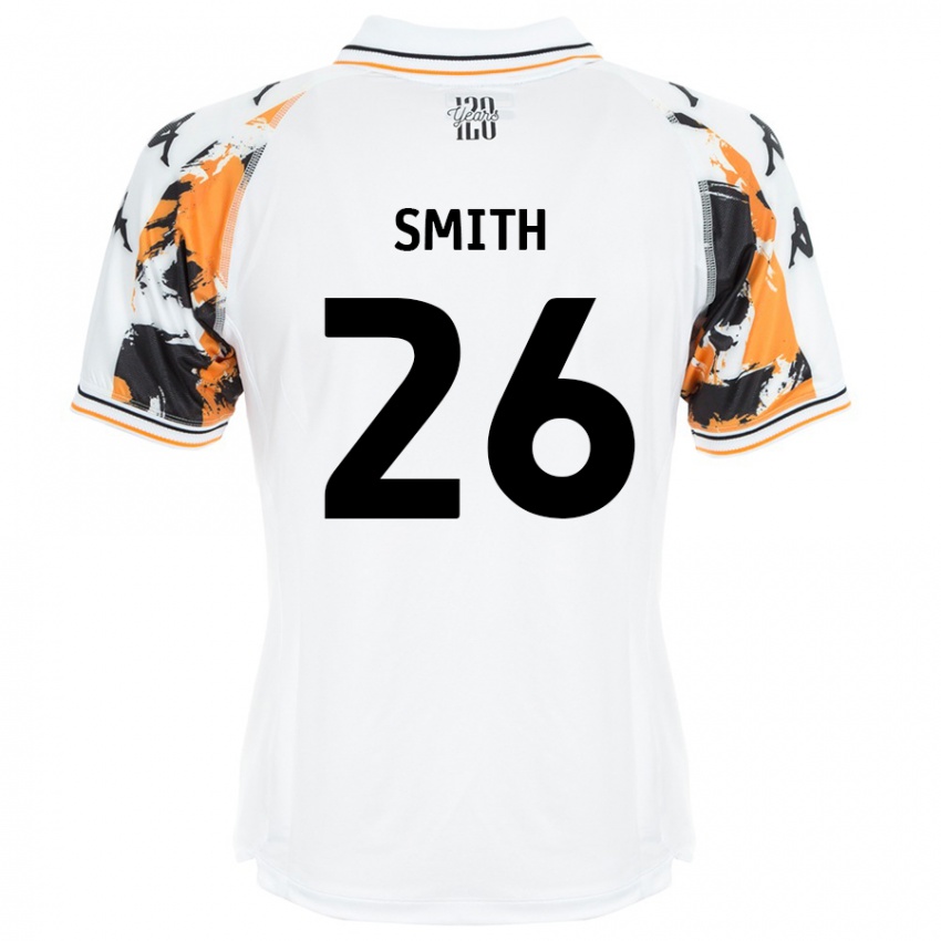 Niño Camiseta Andy Smith #26 Blanco 2ª Equipación 2024/25 La Camisa