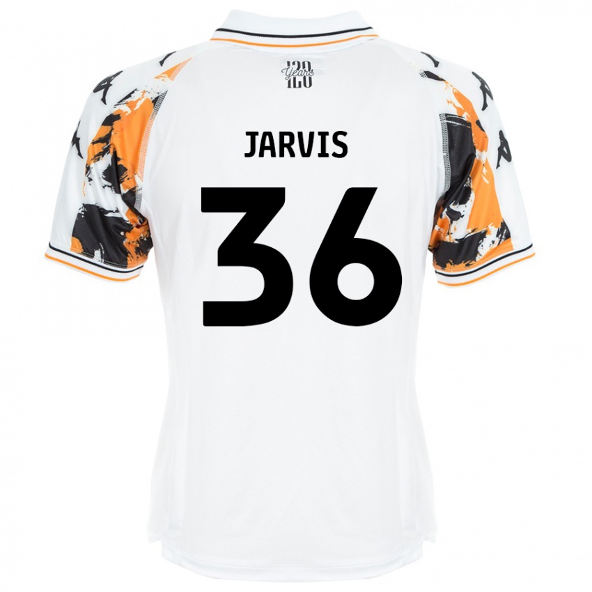 Niño Camiseta Will Jarvis #36 Blanco 2ª Equipación 2024/25 La Camisa